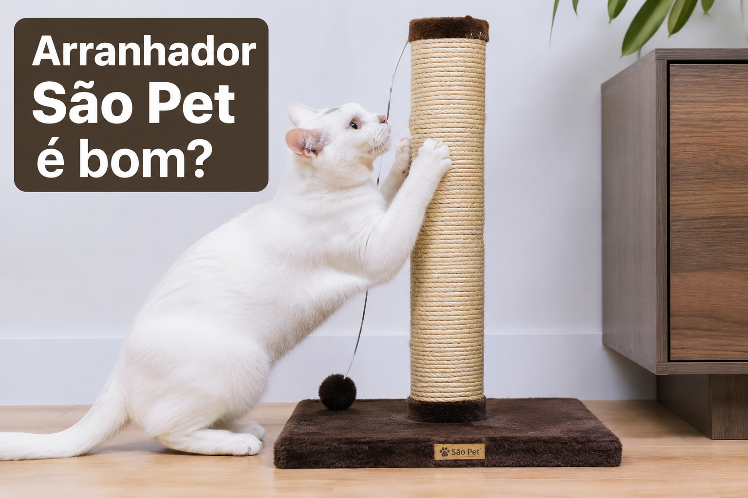 Arranhador São Pet é bom