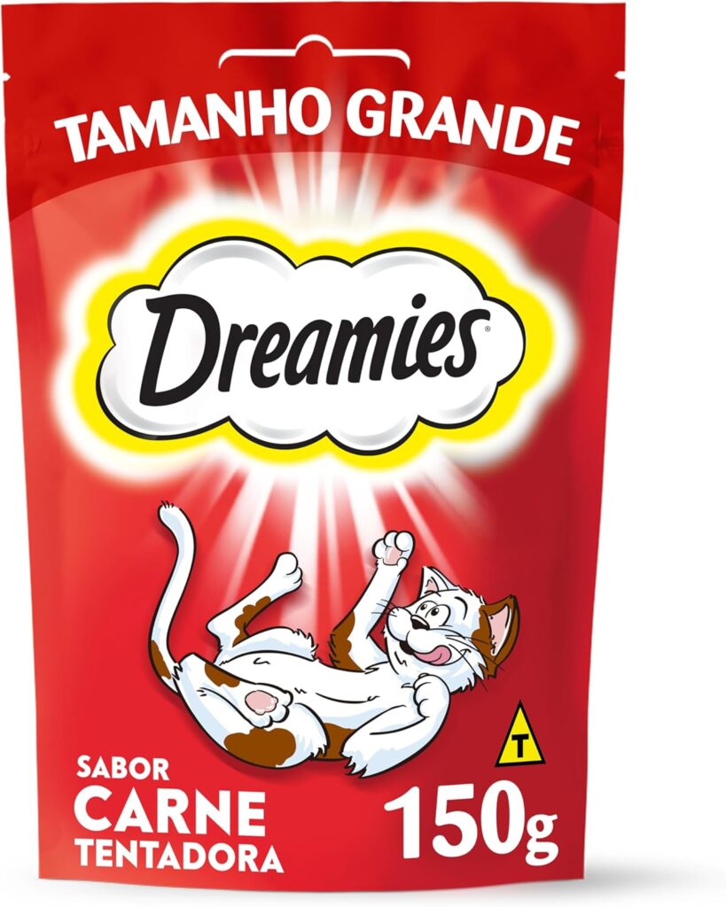Dreamies Petisco Carne para Gatos Adultos