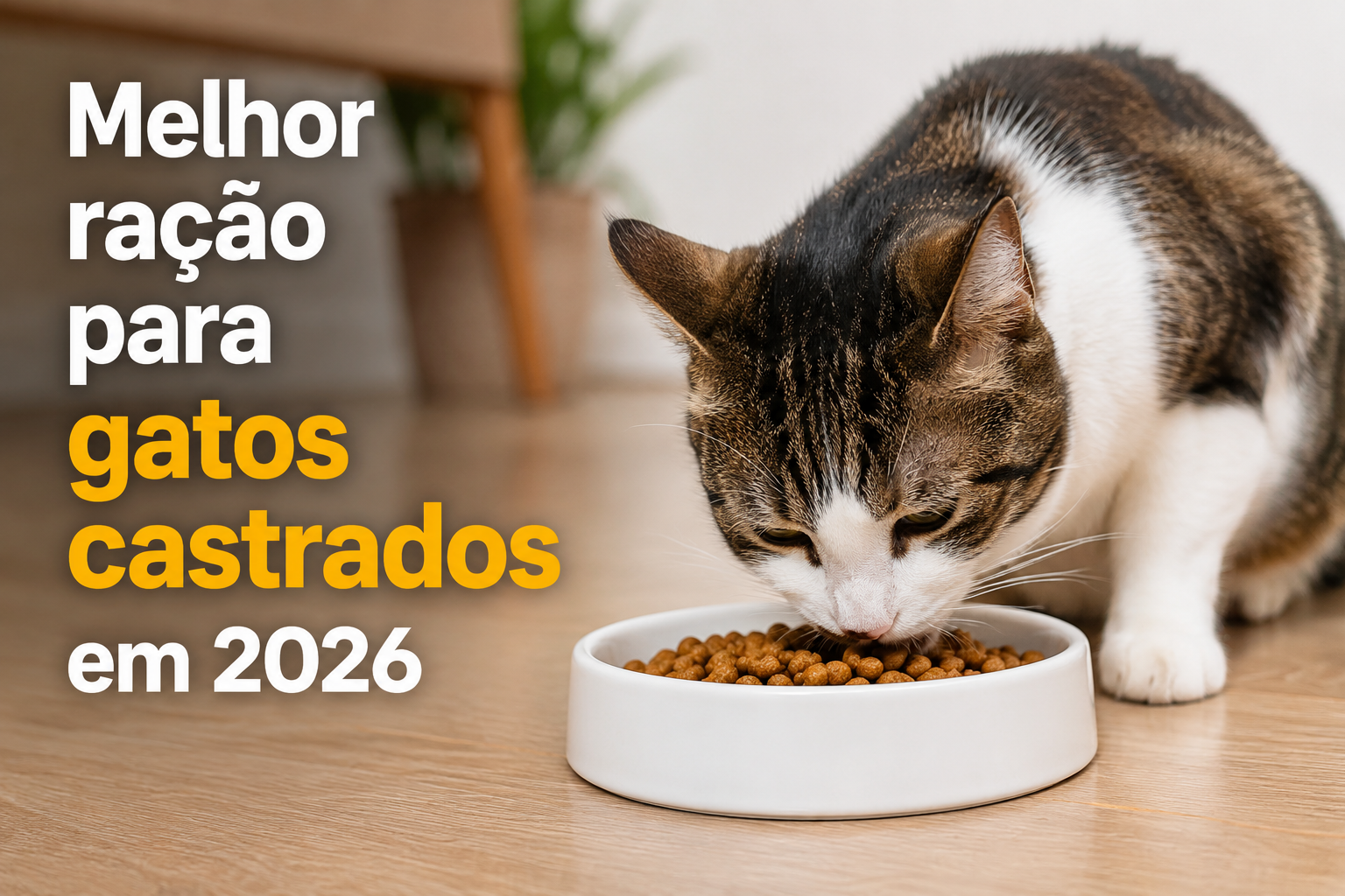 Melhor ração para gatos castrados em 2026