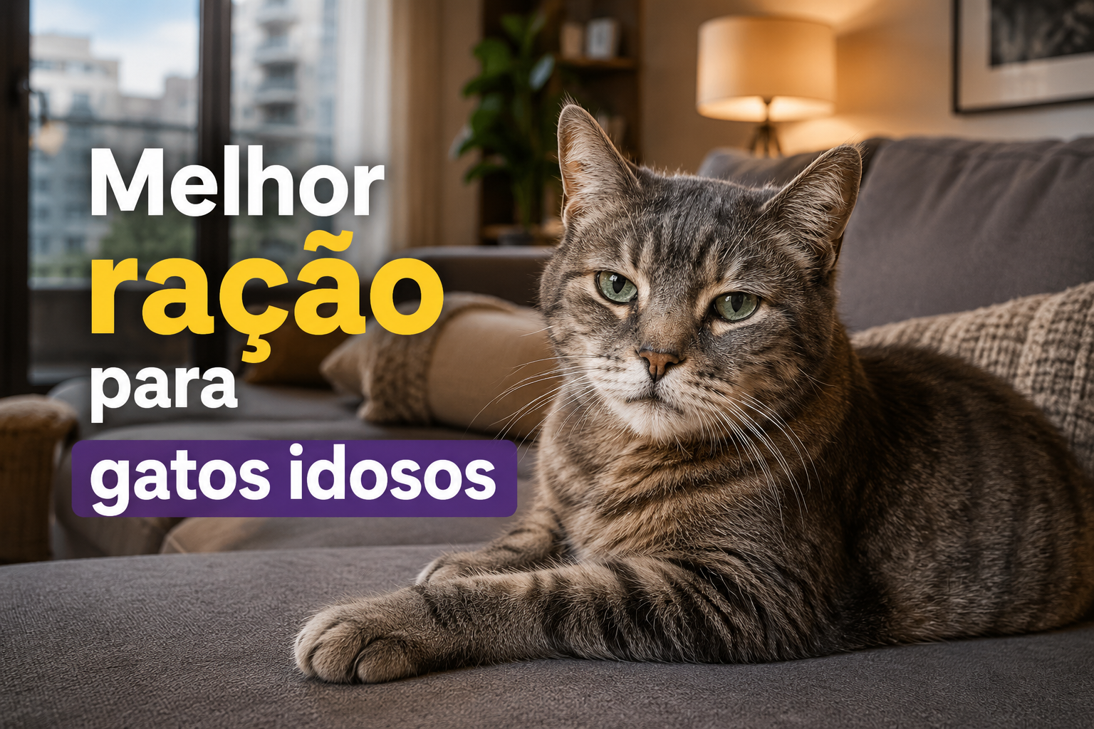 Melhor ração para gatos idosos