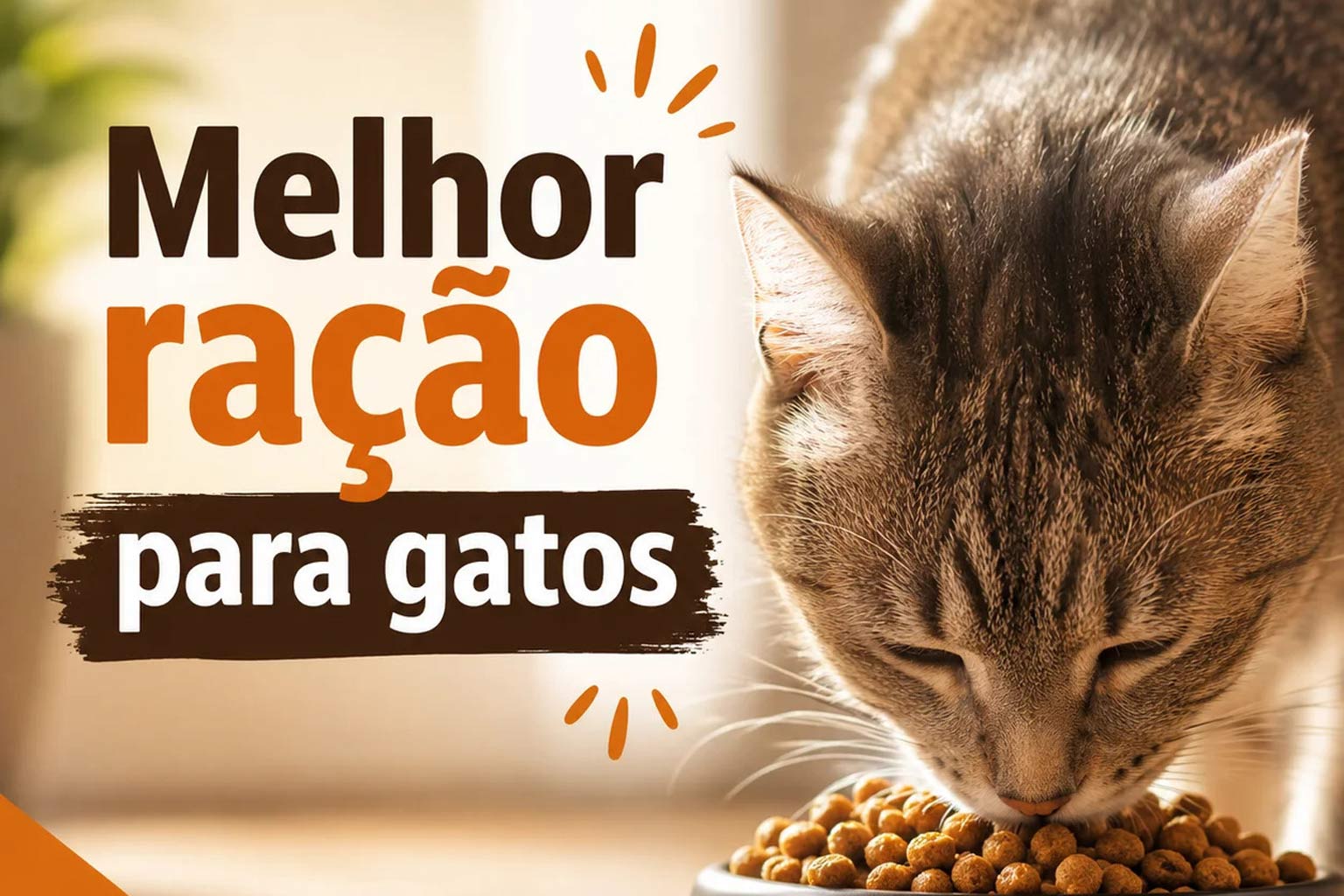 Melhor ração para gatos