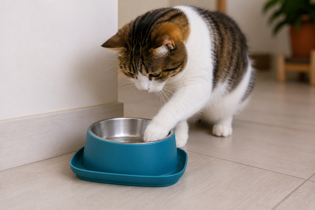 Qual pote de ração para gatos é anti-formiga