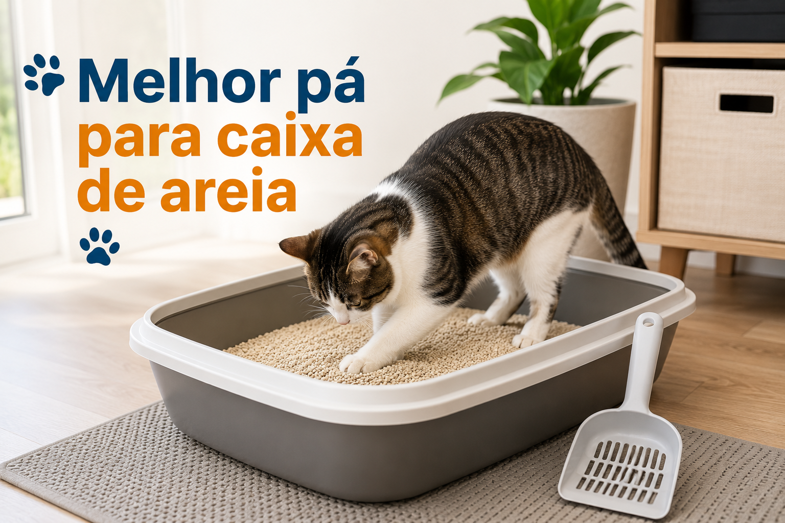 Melhor pá para caixa de areia