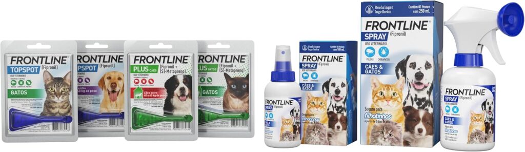 Antipulgas e Carrapatos Frontline Plus para Gatos