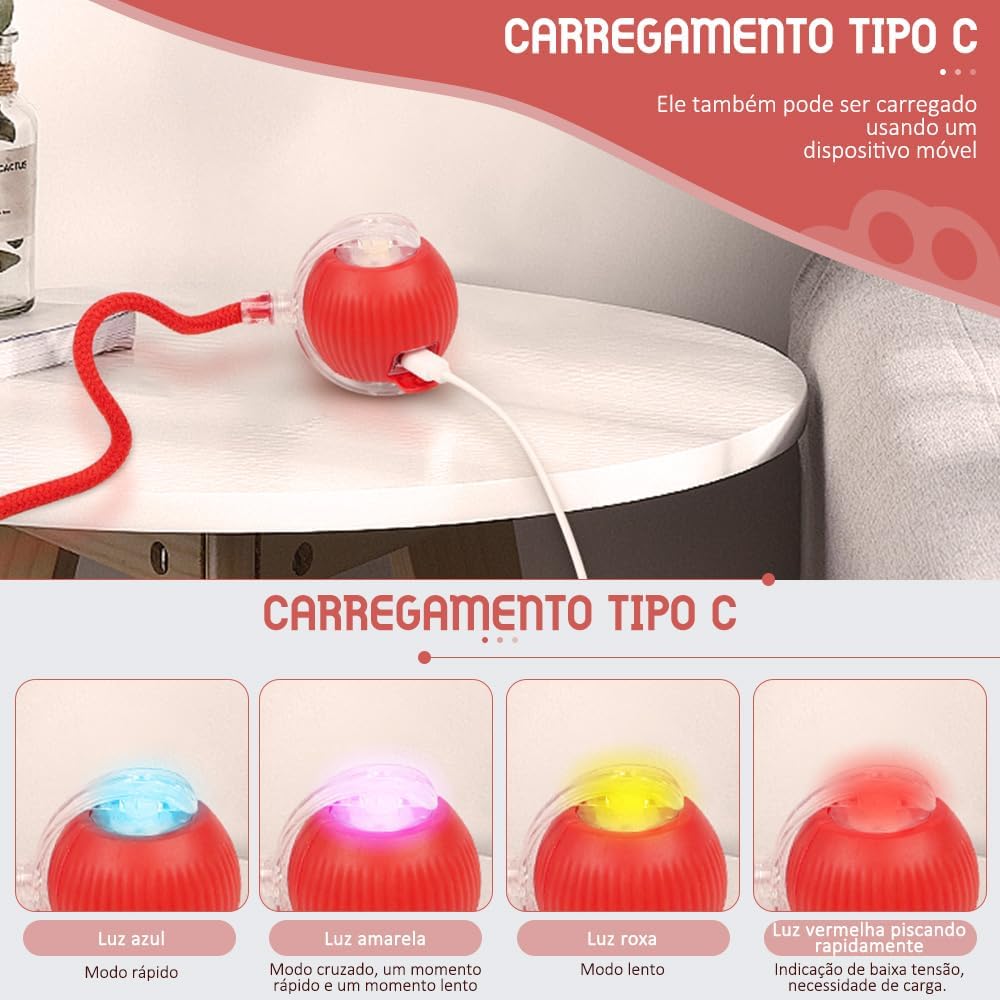 Bola Interativa para gatos