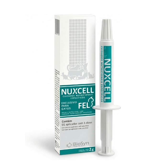 Nuxcell Fel Suplemento Nutricional para Gatos