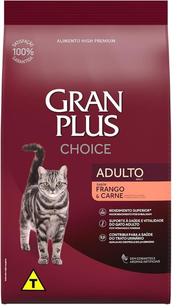 Ração para Gatos GranPlus Choice
