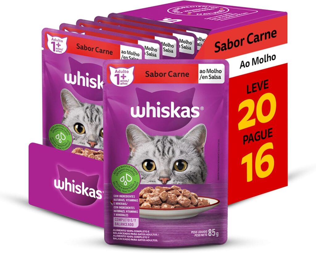 Sachê Carne ao Molho para Gatos Adultos