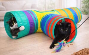 Túnel para Gatos Dobrável