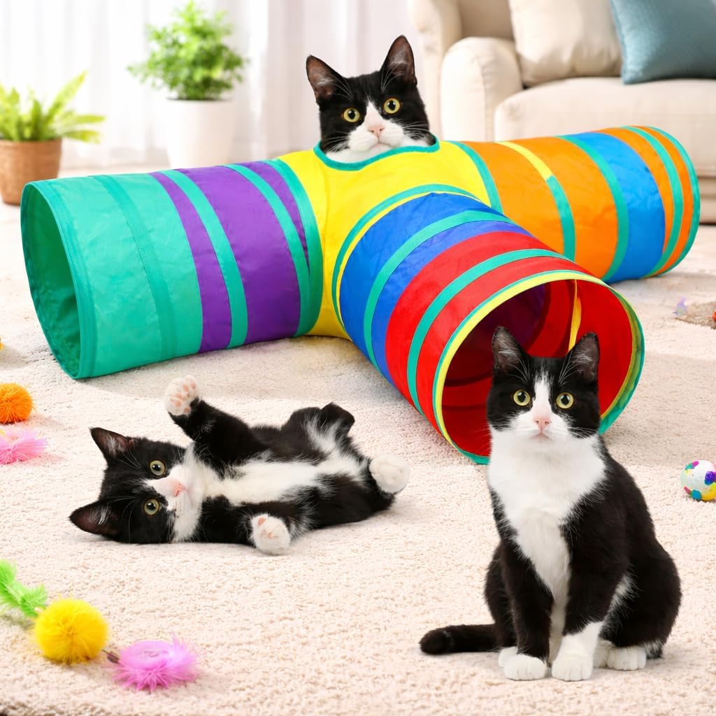 Túnel para Gatos Dobrável
