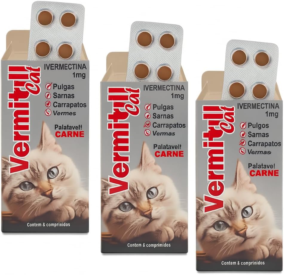 Vermitril Anti Pulgas para Gatos