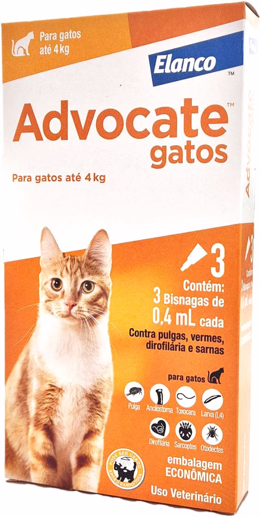 Elanco Combo Advocate Multiproteção contra pulgas
